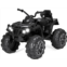 Best Choice Products 12V Kids Ride-On Electric ATV, 4-Wheeler Quad Car Toy w/Bluetooth Audio, 3.7mph Max Speed, Treaded Tires, LED Headlights, Radio - Black