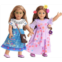 sweet dolly 18 Inch Doll Clothes Mirabel Isabella Costume Accesories Magic Costume Flowers Princess Dresses for 18 Doll