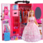 UCanaan 11.5 Inch Girl Doll and Closet Set with Clothes and Accessories Items Including Fashion Dolls, Dressand Many Other Accessories (Refer Picture Shows)，Best Gitfs for Girls Ch