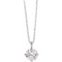 PAVOI 14K Gold Plated Cubic Zirconia Diamond Pendant Necklace for Women Adjustable Slider