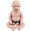 Vollence 17 inch Full Silicone Baby Doll That Look Real,Not Vinyl Material Dolls,Reborn Baby Doll,Real Baby Doll,Lifelike Baby Dolls - Girl