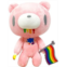 Great Eastern Entertainment Gloomy Bear - Rainbow Gloomy Bear & Rainbow Flag Plush 8 H