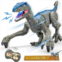 CUKU Remote Control Dinosaur for Kids,2.4G Electronic RC Toys Velociraptor with 3D Eye Shaking Head &Roaring Sounds,Indoor Toys for 5 6 7 8 Year Old Gifts