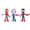 Spidey and his Amazing Friends Supersized Hero Multipack, 3 Large Action Figures, Marvel Preschool Super Hero Toy, Ages 3 and Up, 9 Inches (Amazon Exclusive)