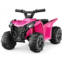 Best Choice Products 6V Kids Ride On Toy, 4-Wheeler Quad ATV Play Car w/ 1.8MPH Max Speed, Treaded Tires, Rubber Handles, Push-Button Accelerator - Hot Pink