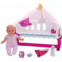 Nenuco Sleep with Me Crib with Baby Monitor Baby Doll with Baby Monitor and Crib, Baby Accessories, 14 Doll