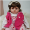 Newtotlove 17-Inch Lifelike Reborn Baby Doll - Soft, Realistic, Poseable, Girl Dolls with Feeding Kit & Gift Box, Ages 3+-B
