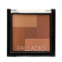 Palladio 2 In 1 Mosaic Powder Blush and Bronzer Silky Smooth Face Makeup Pressed Five Color Hues from Shimmering Pinks to Golden Browns Rich Pigmented Shades Flawless Finish, Spice