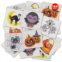 ArtCreativity Halloween Temporary Tattoos for Kids - Pack of 144-2 Inch Non-Toxic Tats Stickers for Boys and Girls, Best for Halloween Party Favors, Treats, Decor, Goodie Bags - 6