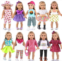 ebuddy 10 Sets 18 Inch Doll Clothes 18 Inch Doll Clothes and Accessories Fit for 18 inch Dolls 18 Inch Girl Doll