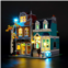 GEAMENT LED Light Kit for Creator Expert Bookshop - Compatible with Lego 10270 Modular Building Blocks Model (Model Set Not Included)