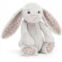 Jellycat Blossom Silver Bunny Stuffed Animal, Medium 12 inches Rabbit and Bunny Plush Toy Classic Childreninchs Gift