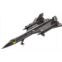SEMKY Military Series SR-71 Reconnaissance Aircraft Jet Blackbird Air Force Building Block Set (183 Pieces) -Building and Military Toys Gifts for Kid and Adult
