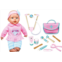 Lissi 14 Baby Doll & Doctor Set - Wooden Accessories