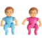 Beverly Hills Sweet Lil Family Dollhouse People Action Figures Set of Baby Twins, Boy and Girl