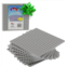 SCS Direct Brick Building Base Plates - Small 5x5 Gray Baseplates (10pcs) - Dual Connectivity Connects Building Blocks on Both Top and Bottom Sides, Tight Fit w All Brands, Perfect