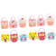 VICASKY 12 Sets Toys for Girls Tote Bag Material Girls Crafts Felt Craft Supplies Kids First Sewing Kit Girls Toys Girls Suit DIY Nonwovens Handbags Material Package Handle Child
