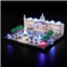 BRIKSMAX Led Lighting Kit for Architecture Square - Compatible with Lego 21045 Building Blocks Model- Not Include The Lego Set