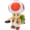 The Super Mario Bros. Movie - 5 Inch Action Figures Series 1 - Toad Figure with Frying Pan Accessory