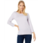 Lilla P 1x1 Rib 3/4 Sleeve Boatneck Top