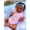 GYCV Realistic Black Reborn Doll - Reborn Baby Black Girl, 20 Inch Dark Skin Reborn Dolls, Silicone Babies That Look Real, Lifelike Reborn Baby Dolls Cheap, Newborn Baby Doll Black