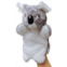 ZUXUCUVU Koala Bear Hand Puppets Plush Animals Toys for Imaginative Pretend Play Storytelling Gifts for Kids Boys Girls Gray