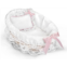 The Ashton-Drake Galleries 10 Baby Doll Accessories: Wicker Bassinet with White Liner/Pillow for 10 Dolls