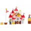 JAKKS Pacific Super Mario Nintendo Deluxe Mushroom Kingdom Castle, Wall Display & Playset with (5) 2.5 Articulated Action Figures (Exclusive Bowser Figure, Princess Peach, Mario, Luigi & Goomba)