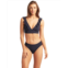 SEA LEVEL SWIM Essentials Frill Bra Top