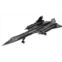 OQMI Military Airplane Sr71 Blackbird Reconnaissance Jet Fighter Building Block Set Beautifully Packaged, Suitable for 6-10 Years Old Children and Adults as Gifts (189 Pieces) Compatibl