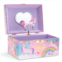 Jewelkeeper Jewelry Box for Girls, Cotton Candy Unicorn Musical Jewelry Boxes, The Beautiful Dreamer Tune and Spinning Unicorn Doll, Toys for Girls