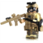 Battle Brick Seal Team Six Commando Custom 1 Minifigure