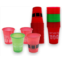 4Es Novelty Christmas Plastic Cups (50 Pack) Disposable 12 oz Bulk Humorous & Santa Cups - Christmas Disposable Plastic Cups for Party, Xmas Party Supplies