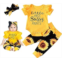 Pedolltree Fashion Reborn Baby Dolls Clothes 22 Inch Girl Yellow Sunflower Outfits Accesories 3 Pcs Set for 22-23inch Reborn Dolls Newborn