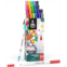 ARTEZA Kids Dual Tip Washable Markers, 24 Bright Colors, Marker Pens with Ultra Fine and Brush Tip, School Supplies for Kids Ages 3 and Up