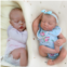 CHAREX 2 Pack Realistic Reborn Baby Dolls, 18 inch Lifelike Baby Dolls Girl, Real Life Baby Dolls Set with Toy Accessories for Kids Age 3 4 5 6 7 +