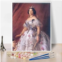 Hhydzq DIY Oil Painting Kit,Isabel Ii of United Kingdom Painting by Franz Xaver Winterhalter Arts Craft for Home Wall Decor