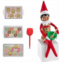 The Elf on The Shelf Itty Bitty Baker Outfit - 7 Piece Claus Couture Exclusive 2019 Holiday Outfit - Baking Sheets, Spoon, and Apron Included - Christmas Cookie Baking Set for Both