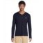 Mens Lacoste Long Sleeve Pima Jersey V-Neck T-Shirt