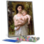 Hhydzq Paint by Numbers for Adult The Younger Brother Painting by William-Adolphe Bouguereau Arts Craft for Home Wall Decor