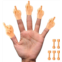 Daily Portable Middle Finger Hands (5 Pack) - The Original Premium Rubber Little Tiny Finger Hands - Fun and Realistic Design - Hilarious Prank Tiktok