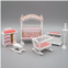 Odoria 1/12 Miniature Baby Nursery Furniture Set Dollhouse Accessories
