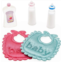 Odoria 1/12 Miniature Baby Bottles Bibs Dollhouse Nursery Accessories