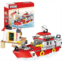 BRICK STORY City Fire Rescue Boat Building Block Set, Fire Station Playset Firefighter Toys, STEM Firefighting Ship Model & Creative Gift for Kids Boys Girls Age 6-12, 318 Pieces
