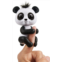 WowWee Fingerlings Glitter Panda - Drew (White & Black) - Interactive Collectible Baby Pet