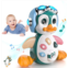 MOONTOY Penguin Baby Toys 6 to 12 Months Musical Light up Babies Toddler Infant Crawling Walking Toy for Girl Boy 7 8 9 10 11 12 18 Month 1-2 Year Old Tummy Time Learning Toys Chri