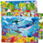 Quokka 100 Piece Puzzles for Kids Ages 4-8 - 3 Floor Kids Puzzles Ages 3-5 Year Old - Toy for Learning Ocean & Forest Animals for 6-8 yo - Jigsaw Toddler Game for Boy and Girl Ages