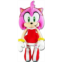 Great Eastern Entertainment GE Animation GE-52635 Sonic The Hedgehog 9 Amy Rose in Red Dress Stuffed Plush