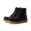 Mens ECCO Staker Plain Toe Tie Premium Lace Boot