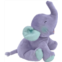 MerryMakers If Animals Kissed Good Night Soft Plush Baby Elephant Stuffed Animal Toy, 8-Inch, from Ann Whitford Pauls If Animals Kissed Good Night Book Series, Purple (1862)